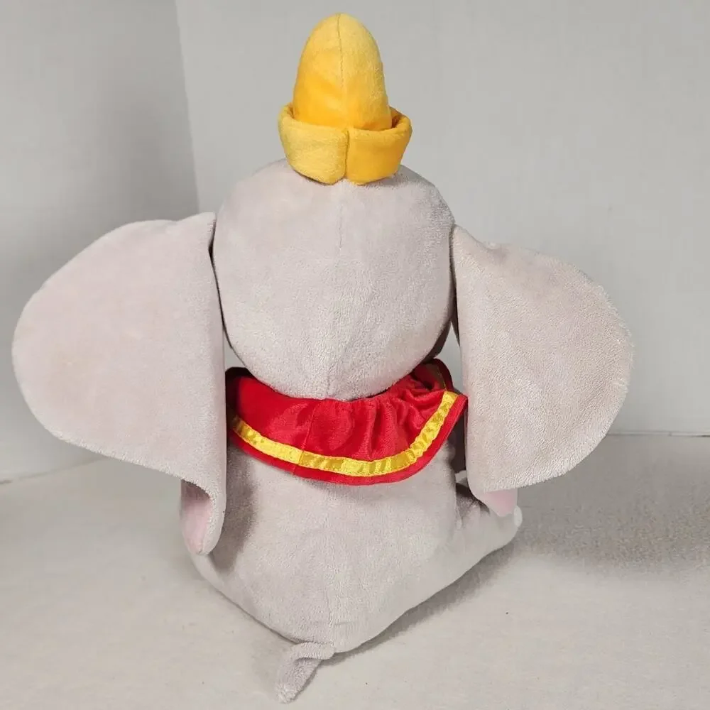 Disney Store Dumbo Plush Elephant Stuffed Animal Big Ears Circus Performer 13